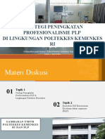 Strategi Peningkatan Profesionalisme PLP Di Lingkungan Poltekkes Kemenkes Ri