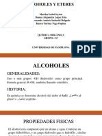 ALCOHOLES EXPOSICION ORGANICA