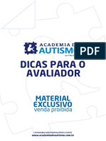 Dicas para Avaliador