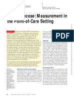 Blood Glucose: Measurement in The Point-of-Care Setting