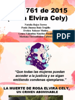 Ley 1761 de 2015 Rosa Elvira Cely