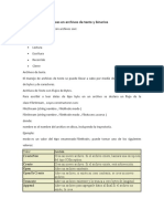 6.2 Operaciones Básicas en Archivos Texto y