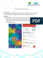 Configuración de Correo Institucional en Android
