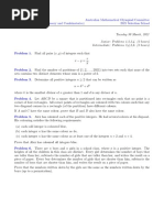 Exam J1, I1 (Number Theory and Combinatorics)