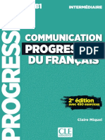 Communication Progressive Du Français - Niveau Intermédiaire (Extrait)