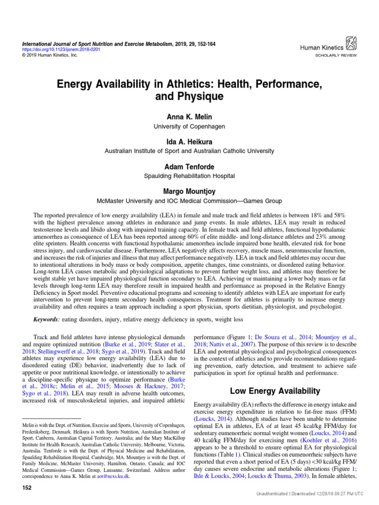 International Journal of Sport Nutrition and Exercise Metabolism