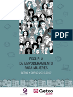 Escuela de empoderamiento para mujeres de Getxo 2016-2017