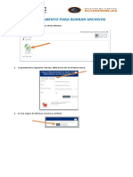 Procedimiento para Borrar Archivos