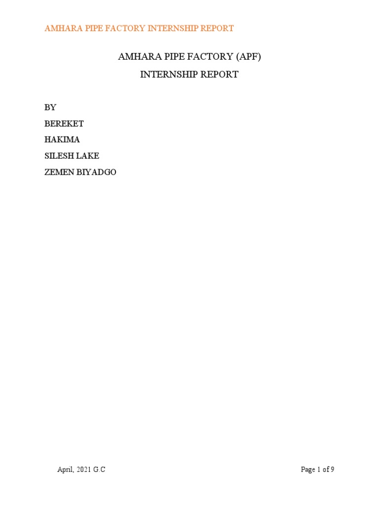 Amhara Pipe Factory PDF Capacitor Ac Power