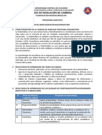 SILABO Matemáticas NIVELACIÓN 2021-2021