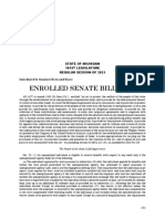 Enrolled Senate Bill No. 501: State of Michigan 101St Legislature Regular Session of 2021