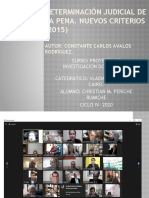 Determinación Judicial de La Pena