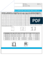 Especificaciones técnicas conexiones sanitarias DWV PD SDR 32.5