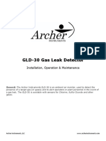 Install, Operate & Maintain the GLD-30 Gas Leak Detector