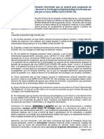 Contagiantes, Aún Sin Mostrar Síntomas, Por Lo Que Es Imposible Determinar Oportunamente