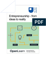 Entrepreneurship From Ideas To Reality