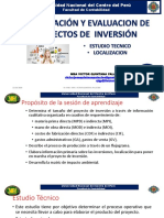 S 08 09 Clase 15 16 Inversiones Estudio Tecnico - Ingenieria Proyecto