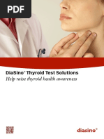 Diasino Thyroid Test Solutions: Help Raise Thyroid Health Awareness