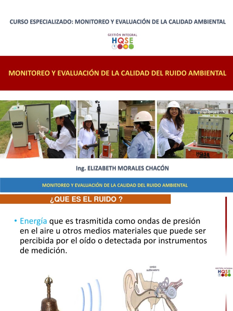 Monitoreo de Ruido Ambiental y Calidad | PDF | Sonido | Decibel