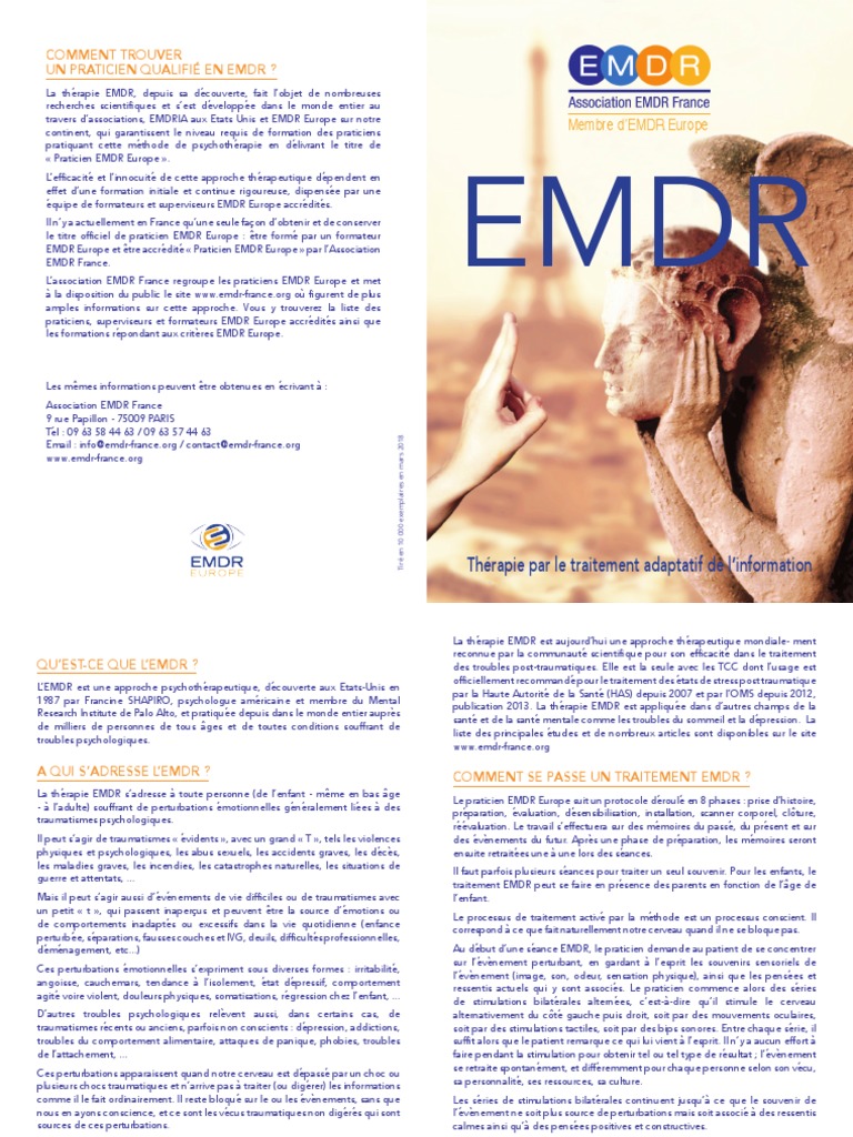 Trouver un Praticien EMDR Qualifié | PDF | Intégration neuro ...