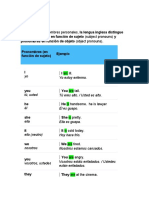 1 Personal Pronouns