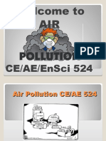 Introduction to air pollution