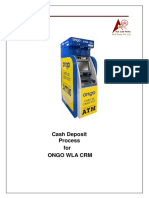 Cash Deposit Process for ONGO WLA CRM