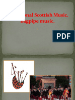 The History and Types of Traditional Scottish Bagpipe Music