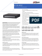 Dhi-Nvr608-64/128-4Ks2: 64/128 Channel 2U 8Hdds Ultra Series Network Video Recorder