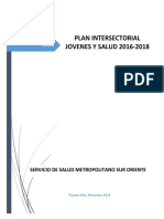 Plan Intersectorial Jovenes y Salud SSMSO