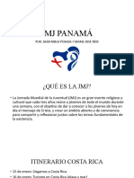JMJ Panamá: Por: Juan Pablo Posada Y Maria José Ríos