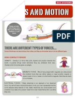 Forces and Motion Worksheet