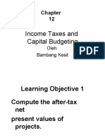 Income Taxes and Capital Budgeting: Oleh Bambang Kesit