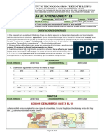 Guia 13 de Matematicas (Adicion de Numeros Menores de 20 (Recuperado Automáticamente)