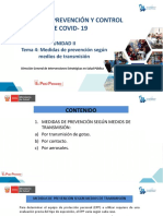 Tema 4 - Medidas de Prevención Según Medios de Transmisión