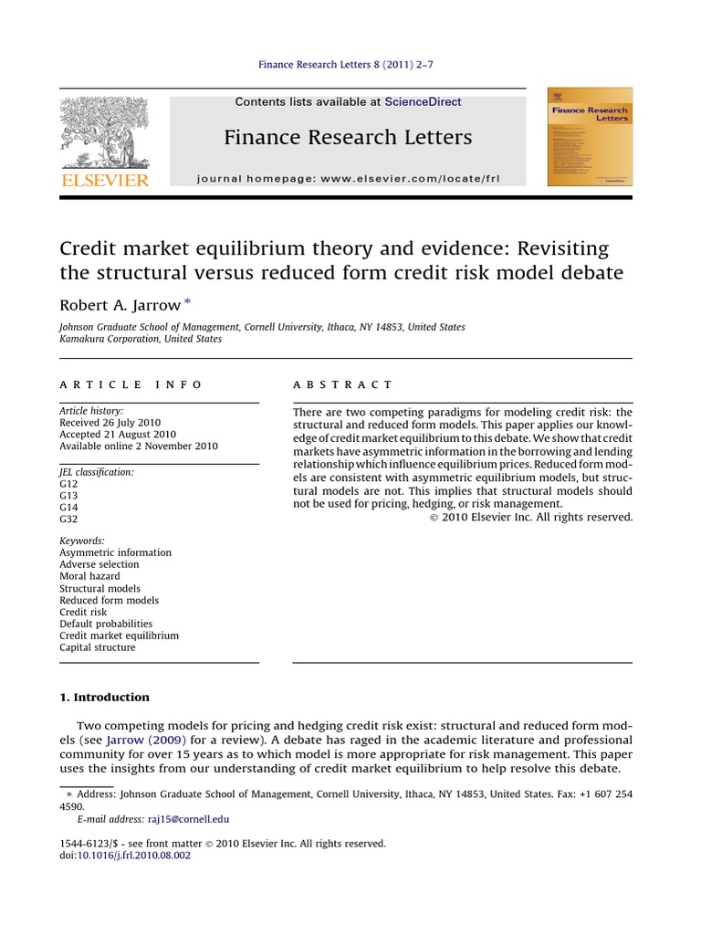 finance research letters
