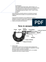 Trabajo de Investigacion-El Micrometro