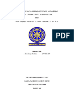 Rangkuman Mata Kuliah Akuntansi Manajeman Cost Volume Profit (CVP) Analysis Rps 4