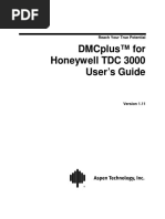 Dmcplus™ For Honeywell TDC 3000 User'S Guide: Reach Your True Potential