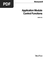 Application Module Control Functions