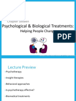 Psychotherapy and Treatment