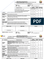 Plan Semanal de Trabajo