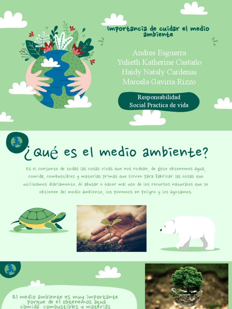 Cuidemos el Medio Ambiente Juntos | PDF | Residuos | Entorno natural