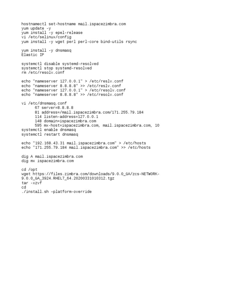 Zimbra Code | PDF