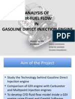 Analysis of Air-Fuel Flow IN Gasoline Direct Injection Engine