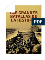 LAS GRANDES BATALLAS DE LA HISTORIA