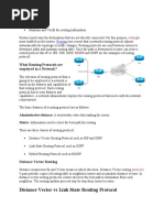 Distance Vector Vs Link State Routing Protocol: What Routing Protocols Are Employed in A Network?