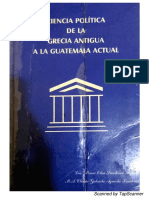 Ciencia Política de La Grecia Antigua A La Guatemala Actual - Sandoval Argueta - Aqueche Sandoval