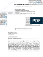 Corte Superior de Justicia de Arequipa: Primera Sala Penal de Apelaciones