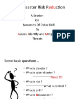 Cyber Disaster Risk Reduction Day1 Session4